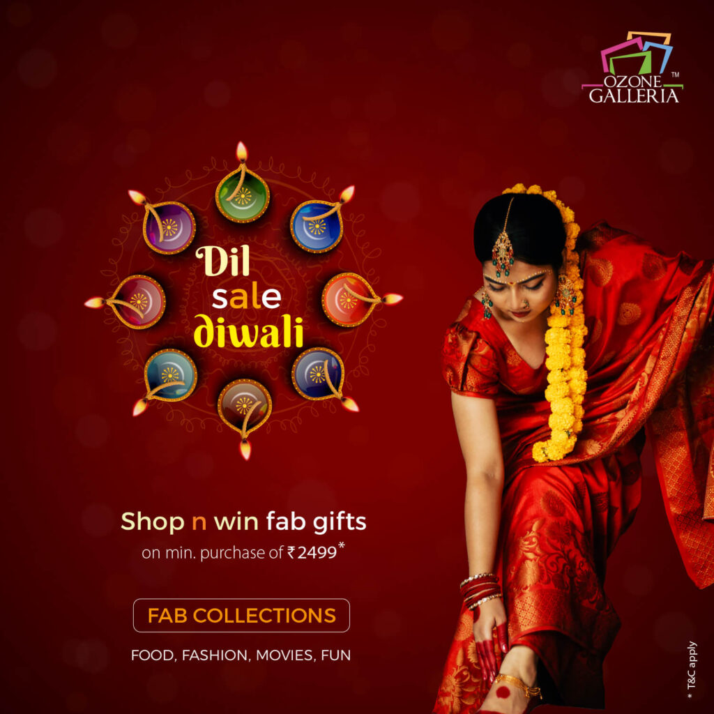 Dil sale diwali offer at Ozone galleria mall